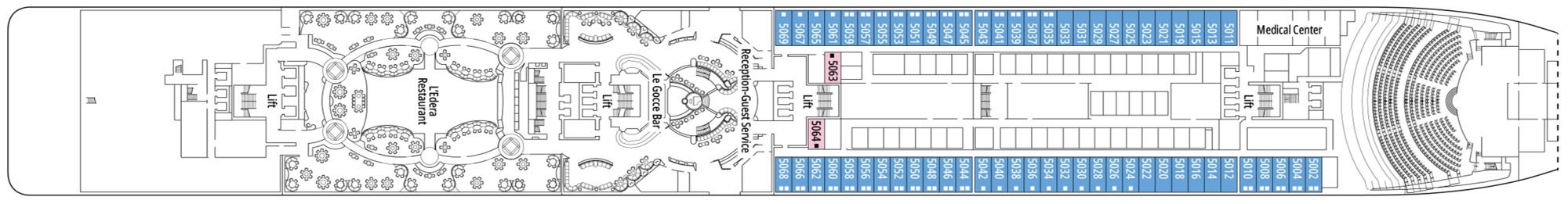 Deck 5 - Sorrento plan